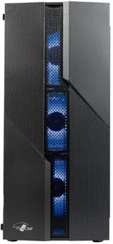 Корпус ATX Eurocase A85 4ARGB (УЦЕНЕННЫЙ) черный без БП закаленное стекло USB 3.0