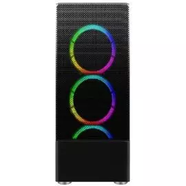 Корпус ATX Eurocase B02 без БП закаленное стекло USB3.0