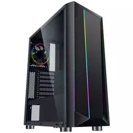 Корпус ATX Eurocase B27 без БП закаленное стекло USB3.0