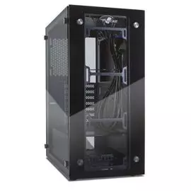 Корпус ATX Eurocase F8 без БП закаленное стекло USB 3.0
