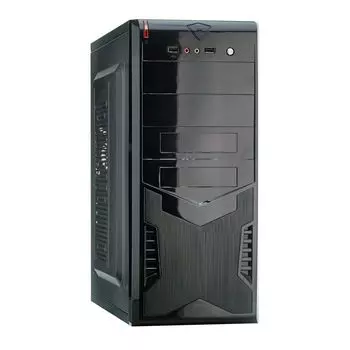 Корпус ATX Exegate CP-604 EX280385RUS miditower, без БП, 2*USB, Audio, black