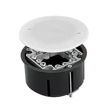 Коробка распределительная EKF plc-kmp-020-027 с мет. лапками, клеммником и крышкой (80х45)