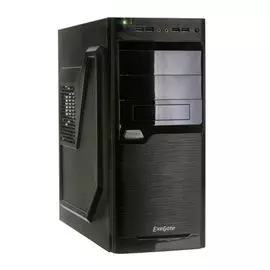 Корпус ATX Exegate XP-330U EX272726RUS miditower, XP350, 120mm, 2*USB+2*USB3.0, Audio, black