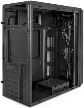 Корпус ATX Exegate XP-332UC EX287371RUS черный, без БП, 2*USB3.0, TypeC, аудио
