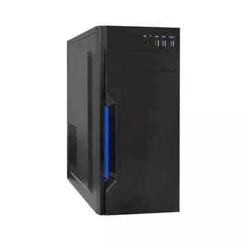 Корпус ATX Exegate XP-333U EX283075RUS miditower, без БП, 1*USB+2*USB3.0, Audio, black