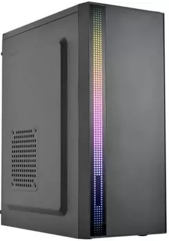Корпус ATX Filum S17 черный, без БП, RGB strip, USB 3.0/2.0