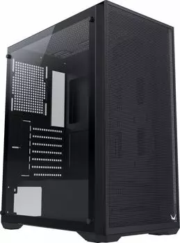 Корпус ATX FORMULA AIR POWER G5 B черный, без БП, боковая панель из закаленного стекла, USB3.0, USB3.1, audio