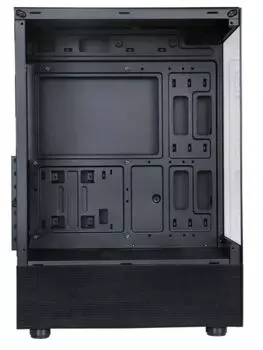 Корпус ATX FORMULA CRYSTAL Z1 черный, без БП, боковая панель из закаленного стекла, 2*USB2.0, USB3.0, audio