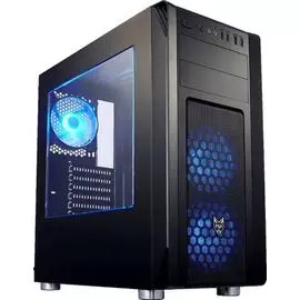 Корпус ATX FSP CMT230 черный, без БП, с окном, 2*USB 3.0, 2*USB 2.0, audio