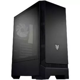 Корпус ATX FSP CMT260 черный, без БП, с окном, 2*USB 3.0, 2*USB 2.0, audio