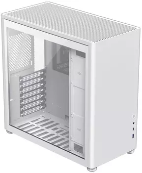 Корпус ATX GameMax Spark Pro Full White без блока питания, белый, USB3.0+Type-C, Combo Audio