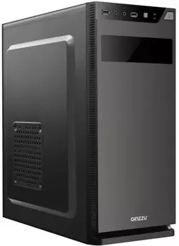 Корпус ATX Ginzzu A190 без БП, 2*USB 2.0