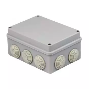 Коробка распределительная EKF plc-kmr-050-041 пылевлагозащ., 10 мембр. вводов, уплотн. шнур (150х110х70)