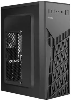 Корпус ATX Ginzzu A410 без БП, 2*USB 2.0