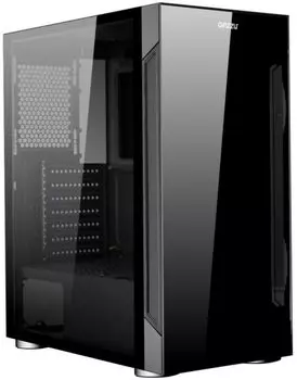Корпус ATX Ginzzu CL190 без БП, боковая панель из закалённого стекла, 2*USB 2.0, USB 3.0