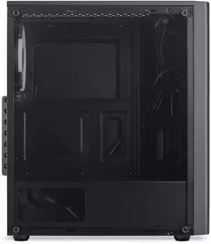 Корпус ATX GMNG OGC-G120 черный, боковое окно из закаленного стекла, 5x120mm, 2xUSB2.0, USB3.0, audi