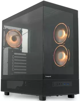 Корпус ATX HSPD F711 без БП, USB 3.0, USB Type-C