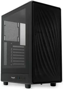 Корпус ATX HSPD M510 без БП, боковая панель из закалённого стекла, USB 3.0