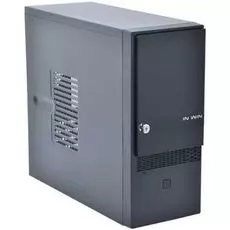 Корпус ATX In Win EC046BL 6132929 черный, 450W, 2*USB 2.0, audio