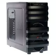 Корпус ATX In Win MG134BL 6120647 черный без БП (USB 3.0 + USB 2.0x2, Audio),