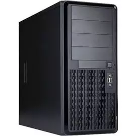 Корпус ATX In Win PE689 6154296 черный, БП 600W, 2*USB 3.0, audio