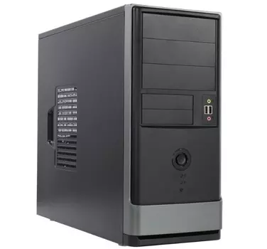 Корпус ATX InWin EAR-002 6154001 Black-Graphite, 500W, 2*USB3.0, 2*USB2.0, audio RB-S500HQ7-0