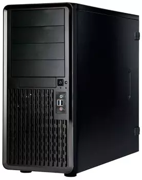 Корпус ATX InWin PE689 6154296 черный, БП 600W, 2*USB 3.0, audio