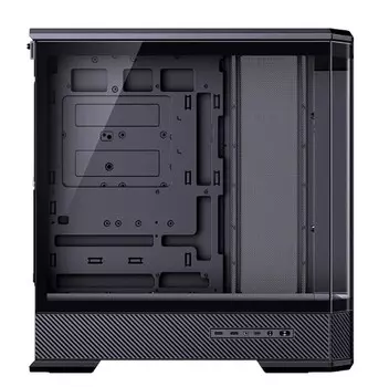 Корпус ATX JONSBO D400 без БП, боковая панель из закалённого стекла, 2*USB 3.0, USB Type-C