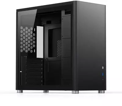 Корпус ATX JONSBO D40 Black черный, без БП, боковые панели из закаленного стекла, USB Type-C, USB 3.2, audio