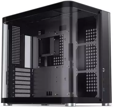 Корпус ATX JONSBO TK-2 2.0 Black черный, без БП, фронтальная и боковая панели из закаленного стекла, USB Type-C, USB 3.0, audio