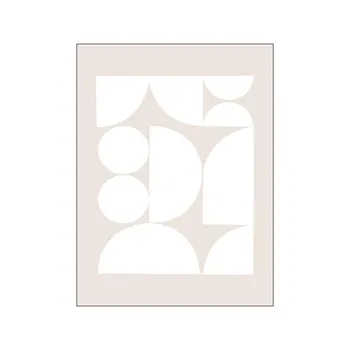Минималистичная абстрактная линия картина холст картина настенное искусство современная роспись плакат и принт для домашнего интерьера Декор в гостиную 21cm30cm NoFrame