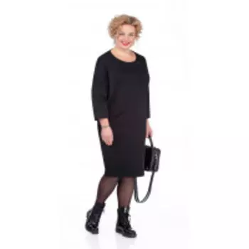 Платье Pretty-955/1 В цвете: Черный; Размеры: 56,58,60,62,64,66