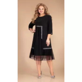 Платье Svetlana Style-1467 В цвете: Черный; Размеры: 56,58,52,54