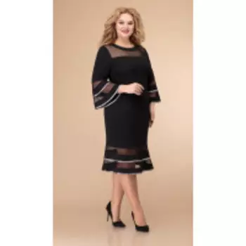 Платье Svetlana Style-1513 В цвете: Черный; Размеры: 56,58,60,52,54