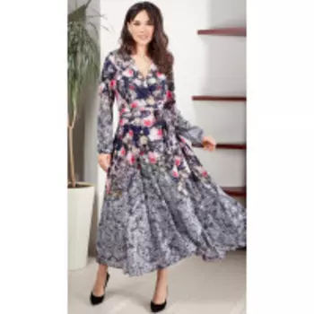 Платье TEFFI style-1417/4 В цвете: Разноцветный; Размеры: 56,58,52,54