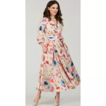 Платье TEFFI style-1483/3 В цвете: Разноцветный; Размеры: 52,48