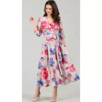 Платье TEFFI style-1483/4 В цвете: Разноцветный; Размеры: 56,50,52,48,54