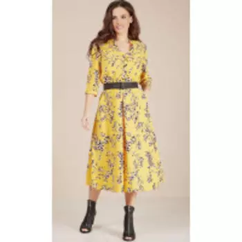 Платье TEFFI style-1486/1 В цвете: Желтый; Размеры: 56,52,48,44