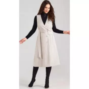 Платье TEFFI style-1522/1 В цвете: Бежевый; Размеры: 48,44