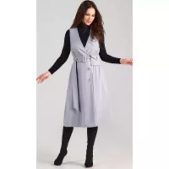 Платье TEFFI style-1522 В цвете: Серый; Размеры: 52,46,44