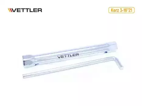 КЛЮЧ СВЕЧНОЙ ТРУБКА 16x21 ММ VETTLER KERZ31621