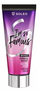 Бронзaтор для загара с экстрактом алоэ вера I'm So Famous Bronzer Express Boost: Бронзaтор 150мл