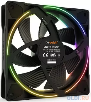 Вентилятор be quiet! Light Wings 120mm PWM / BL072
