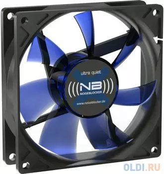 Вентилятор Noiseblocker BlackSilentFan XE-1 92x92x25 мм, 1500 об/мин, 17 дБА