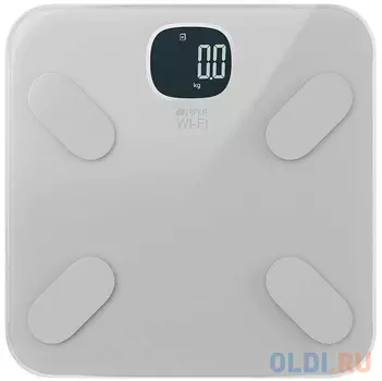 Весы: HIPER Smart IoT Body Composition Scale/Умные весы с анализом тела/Max.Вес 180кг/Точность 0.1кг/Питание 3ААА