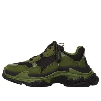 Кроссовки triple s sneaker 'black khaki' Balenciaga, черный