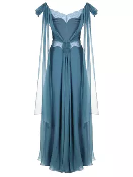 Платье шелковое ALBERTA FERRETTI
