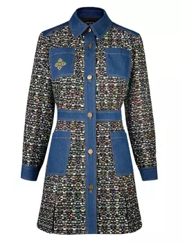 Платье Zoe Tweed твидовое WHITE LILY