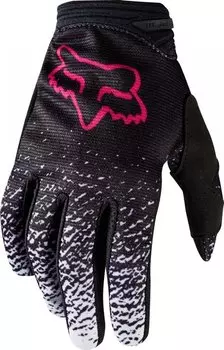Велоперчатки женские Fox Dirtpaw Womens Glove, черно-розовые, 2018