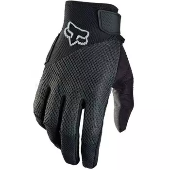 Велоперчатки женские Fox Reflex Gel Womens Glove Plum, черные, 2016